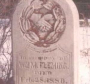 William Fleming Headstone