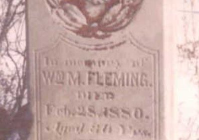 William Fleming Gravestone