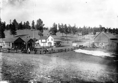 Beaver Ranch homestead, Circa 1880-1890