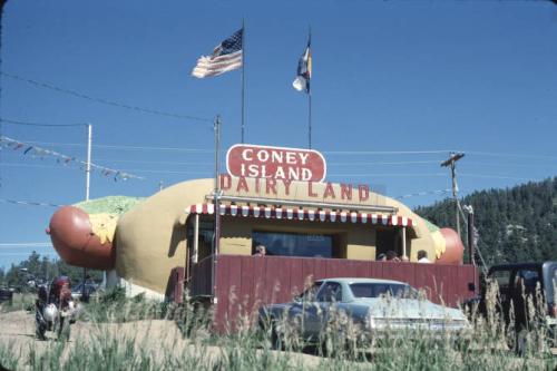 Coney Island Hot Dog Stand 1984, Conifer