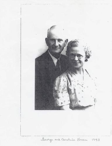 George & Caroline Green, 1943